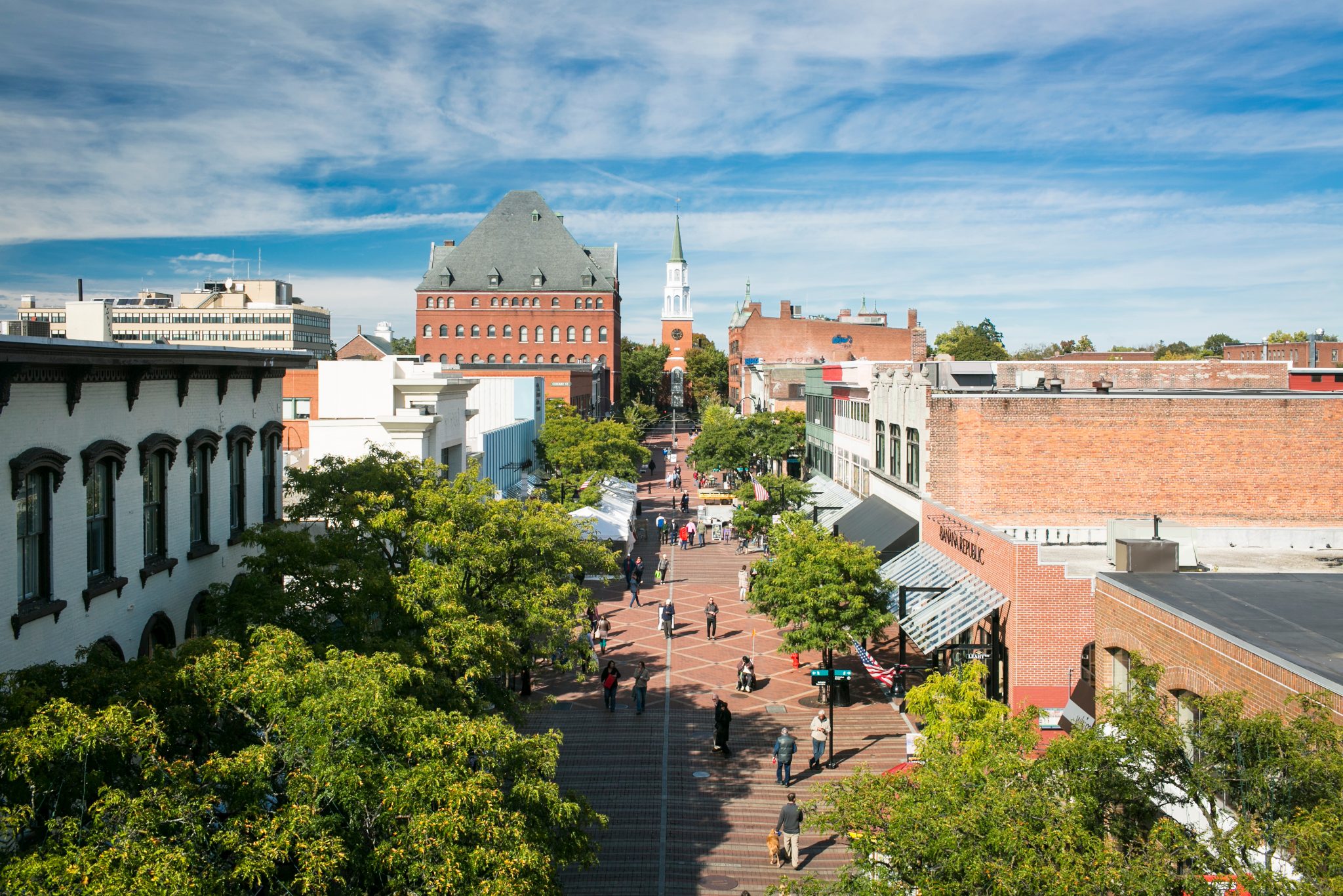 Stroll over to Church Street Marketplace for endless shopping and dining options—perfect for a day of exploring!